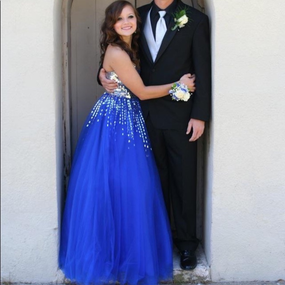 Blue Prom Dress